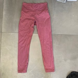 EUC Mauve High Rise Lululemon Leggings